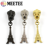 10tk Meetee 5# tõmblukuga liuguri tõmbepea metallvaigu jaoks nailonist tõmblukuga paranduskomplekt sulgemiskott Kohver Rõivad isetegemise õmblemise tarvikud