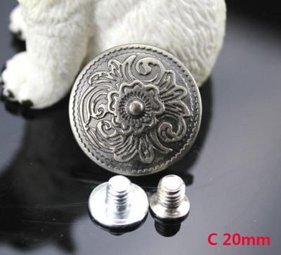 Antikvarinio lydinio reljefinės gėlės apvalios skydinės piniginės sagtis piniginei diržo krepšiui džinsai telefono dėklas šuns antkaklis, pasidaryk pats, amatų reikmenys