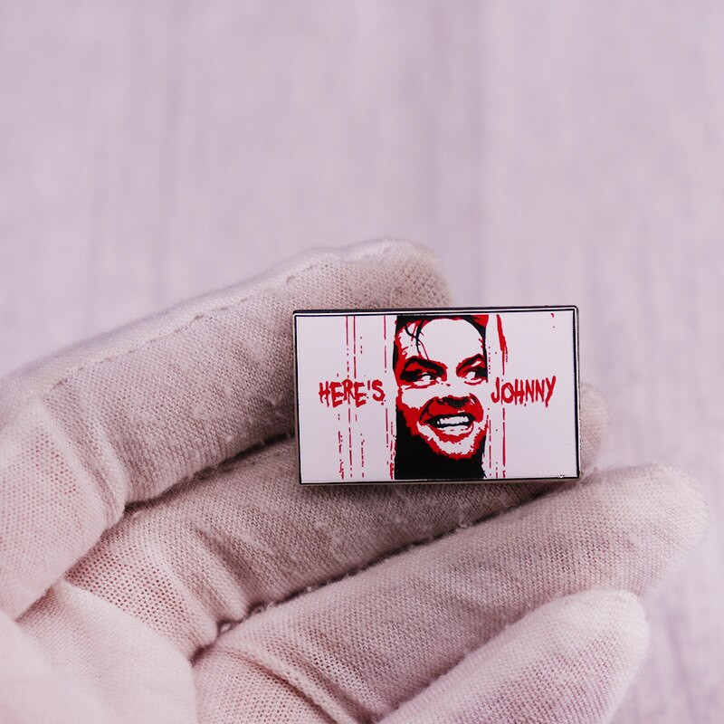 C3045 õudusfilmide kollektsioon emailiga reväärinõel Märgi nööpnõelad Mütsid Riided Seljakott Kaunistus Ehted Kingitused sõpradele