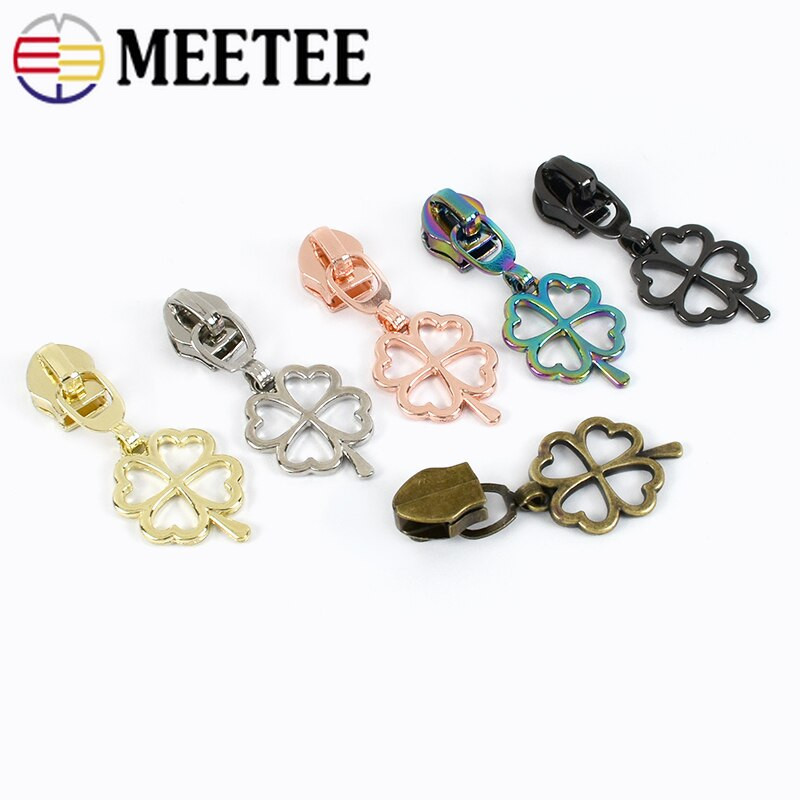 Meetee 5/10/20 tk 5# tõmblukupead nailonist tõmbluku jaoks Rõivaste kott Tõmblukud Liugurid Tõmblukkude paranduskomplektid DIY õmblustarvikud