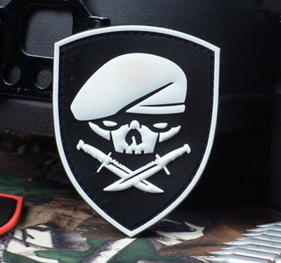 PVC plaastri kukutav kummist Scorpion ühiku märgid akrüülist märgi plaaster Epaulette käepaelad käepaelad, kui PVC plaaster