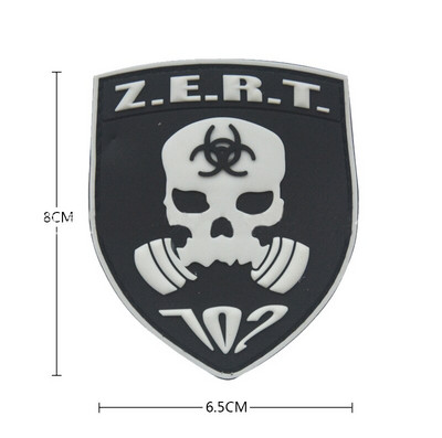 PVC plaastri kukutav kummist Scorpion ühiku märgid akrüülist märgi plaaster Epaulette käepaelad käepaelad, kui PVC plaaster