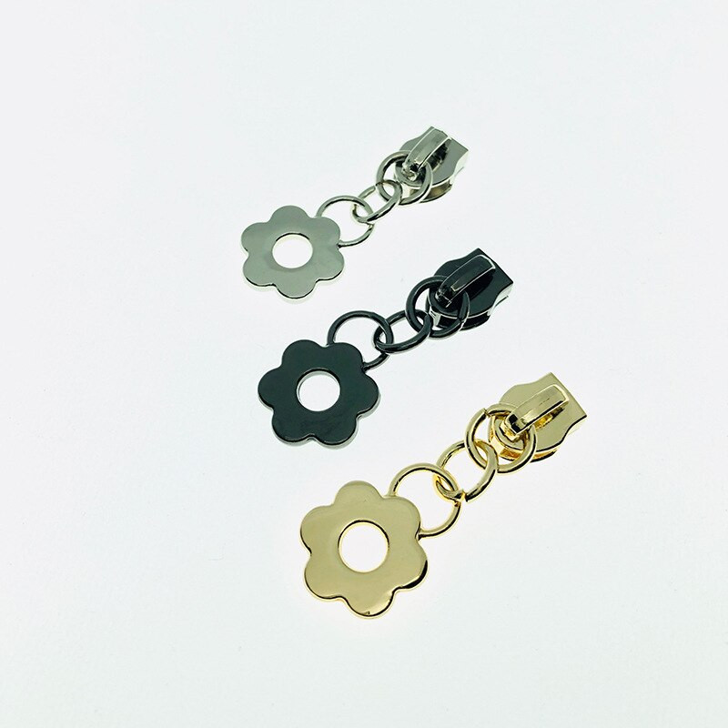 10/20 tk Meetee tõmblukuga liugurid 5# nailonist tõmblukuga kotitasku riided lillekujulised tõmblukupea paranduskomplektid isetegemise õmblustarvikud