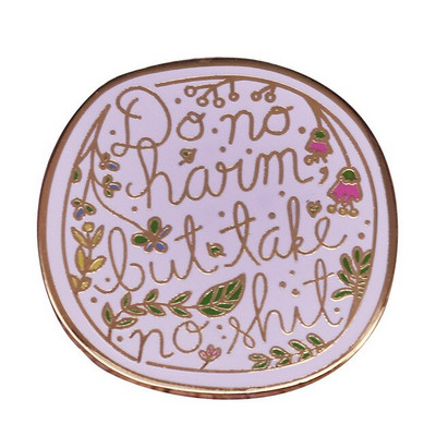 C1262 Creativity Collection Kietas emaliuotas smeigtukas ir sagės Moteriški atvartai Kuprinė Krepšiai Ženkliukai Dovanos