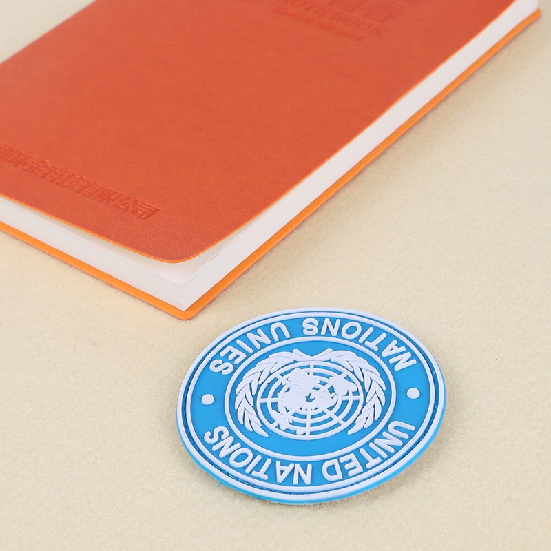 Insigna ONU pentru umăr, emblemă de braț, emblemă de armată, plasture bricolaj pentru îmbrăcăminte rucsac, plasture militar, insigna tactică