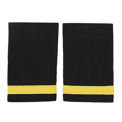 1 pereche de epoleți pentru uniformă de pilot profesională tradițională Epoleți pentru pilot Insigne de performanță pe scenă cu dungi aurii/argintii din nailon