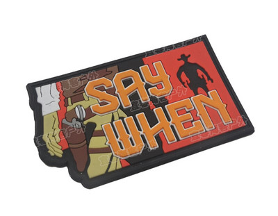 PVC падаща гумена скорпионска единица Магически значки Акрилна значка Кръпка Епоксидни лепенки Еполет Ленти за ръце ленти за ръце кажете кога pvc кръпка