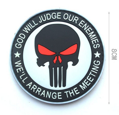 PVC падаща гумена скорпионска единица Магически значки Акрилна значка Кръпка Епоксидни лепенки Еполет Ленти за ръце ленти за ръце кажете кога pvc кръпка