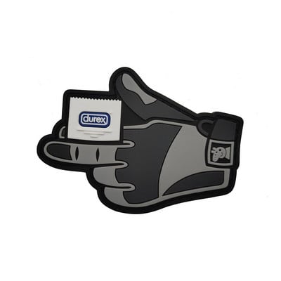 ZOMBIE 99 a 1% batéria Sexy dievča PVC nášivka Taktická vojenská bojová náramková páska Odznak Gumový bojový emblém Aplikácia Odznaky Háčik na chrbte