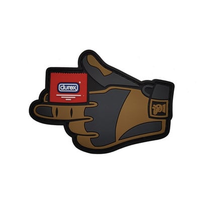 ZOMBIE 99 a 1% batéria Sexy dievča PVC nášivka Taktická vojenská bojová náramková páska Odznak Gumový bojový emblém Aplikácia Odznaky Háčik na chrbte