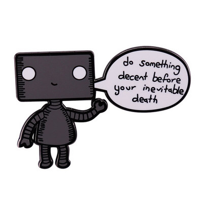 C1633 Cartoon Anime Emajl Pins Žene Muškarci Bedž broševi Ruksak Ovratnik Rever Kolekcija nakita Poklon za djecu Prijatelji