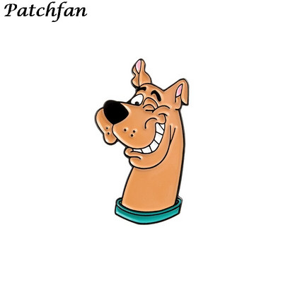 AD068 Patchfan Multifilm Naljakas nööpnõel Märginööbid Koer Pross Lovers Teksasärk Reväärinõelad lastele Kingitused