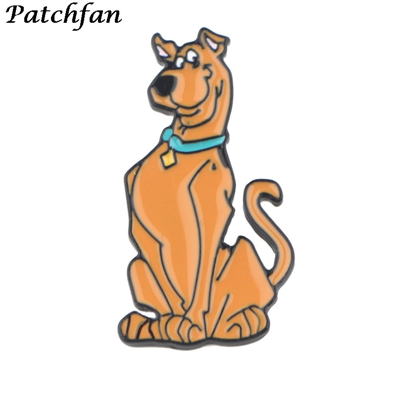 AD068 Patchfan Multifilm Naljakas nööpnõel Märginööbid Koer Pross Lovers Teksasärk Reväärinõelad lastele Kingitused