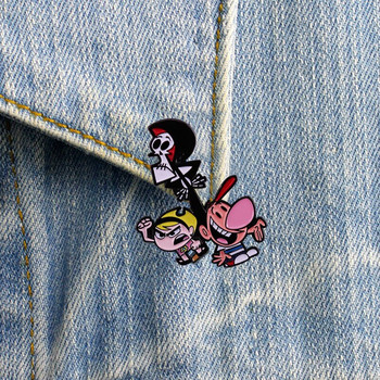 C2176 Horror adventure Enamel Pins Аниме Pins Подарък Манга Значки за куфарче Значки на раница Брошка за аксесоари за дрехи