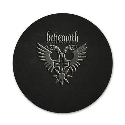 Behemoth Band Design Icons Καρφίτσες Διακοσμητικό σήμα Καρφίτσες Μεταλλικές κονκάρδες για διακόσμηση σακιδίου πλάτης 58mm