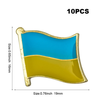 USA Ukraina Ühendkuningriik Ukraina Ukraina Poola Ukraina Taani Ukraina Rootsi Ukraina lipu märk Lipp Reväärinõel Pross