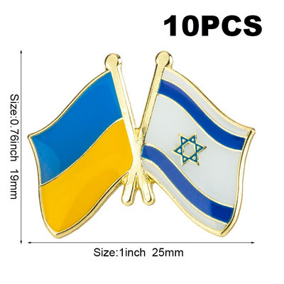 USA Ukraina Ühendkuningriik Ukraina Ukraina Poola Ukraina Taani Ukraina Rootsi Ukraina lipu märk Lipp Reväärinõel Pross