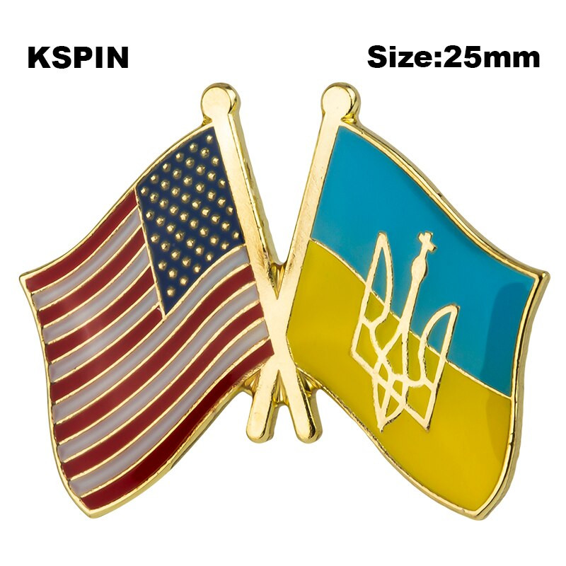 USA Ukraina Ühendkuningriik Ukraina Ukraina Poola Ukraina Taani Ukraina Rootsi Ukraina lipu märk Lipp Reväärinõel Pross