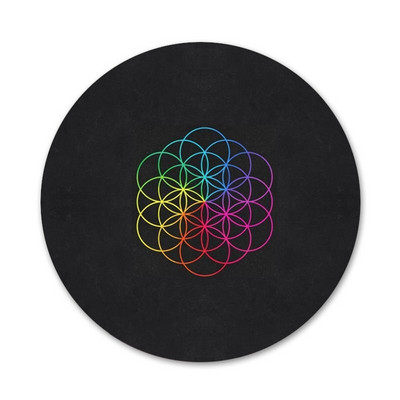 58 mm Coldplay bändi ikoonid nööpnõelad märgi kaunistus prossid metallist märgid riiete jaoks seljakoti kaunistus