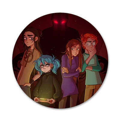 58 mm Sally näomängu ikoonid nööpnõelad märgi kaunistus prossid Metallist märgid seljakoti kaunistamiseks