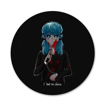 58 mm Sally näomängu ikoonid nööpnõelad märgi kaunistus prossid Metallist märgid seljakoti kaunistamiseks