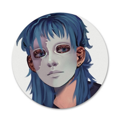 58 mm Sally näomängu ikoonid nööpnõelad märgi kaunistus prossid Metallist märgid seljakoti kaunistamiseks