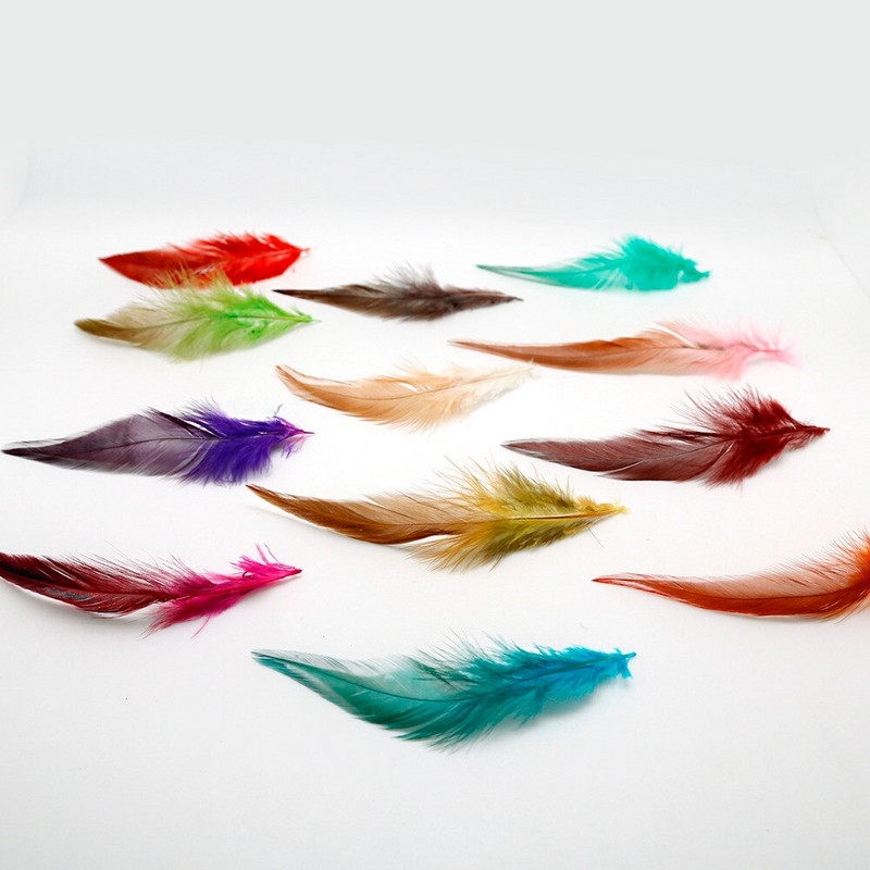 100 vnt / partijoje aukštos kokybės fazano plunksnos, 4-6 "/ 10-15 cm, natūralios spalvos ir dažytos plunksnos, skirtos "pasidaryk pats" amatų ir papuošalų priedams