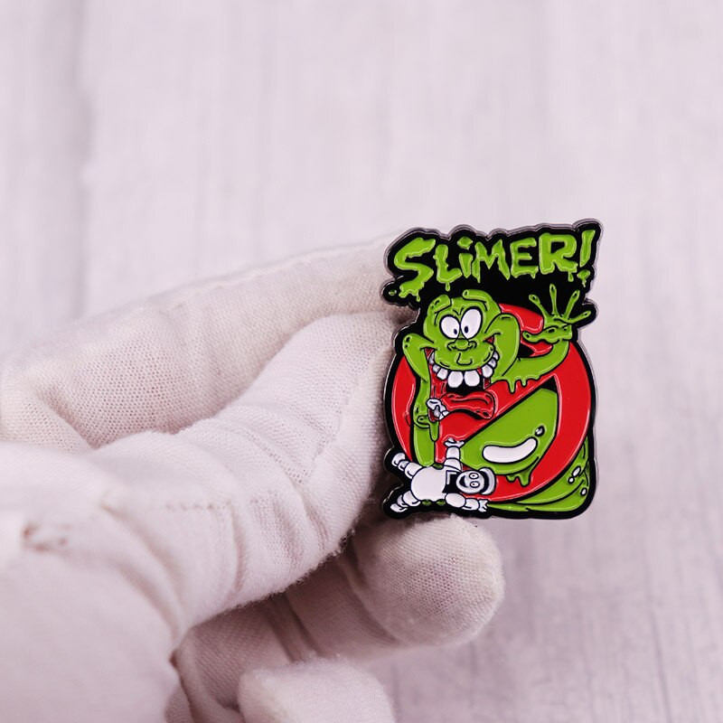 C2063 Halloweeni õudusnäo emailiga nööpnõelad Pross rõivastele Reväärinõelad Lahedad märgid seljakotil Dekoratiivsed ehted Aksessuaarid