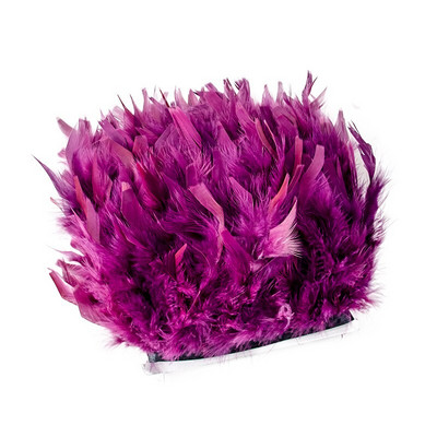 Panglică cu pene naturale de curcan, 10-15 cm, franjuri cu pene albe, pentru decorarea rochiei de mireasă, accesorii de cusut Plumas