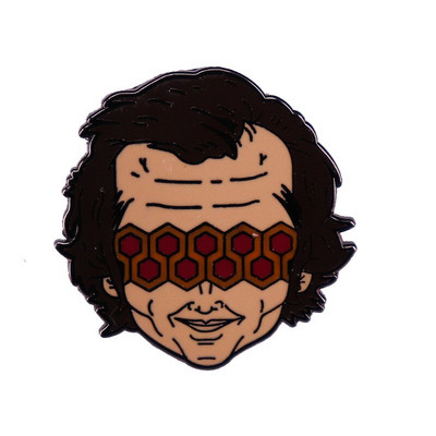 C1272 Καρφίτσες κοσμημάτων ταινιών τρόμου για σακίδια Καρφίτσες από σμάλτο πέτο και καρφίτσες για γυναικείες τσάντες Σήμα δώρα φίλου