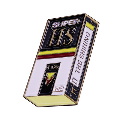 C1272 Καρφίτσες κοσμημάτων ταινιών τρόμου για σακίδια Καρφίτσες από σμάλτο πέτο και καρφίτσες για γυναικείες τσάντες Σήμα δώρα φίλου