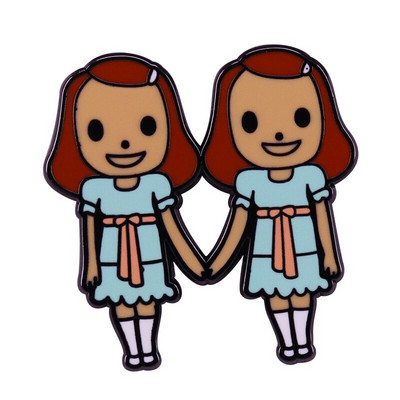 C1272 Καρφίτσες κοσμημάτων ταινιών τρόμου για σακίδια Καρφίτσες από σμάλτο πέτο και καρφίτσες για γυναικείες τσάντες Σήμα δώρα φίλου