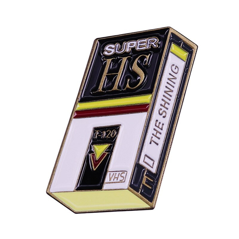 C1272 Καρφίτσες κοσμημάτων ταινιών τρόμου για σακίδια Καρφίτσες από σμάλτο πέτο και καρφίτσες για γυναικείες τσάντες Σήμα δώρα φίλου