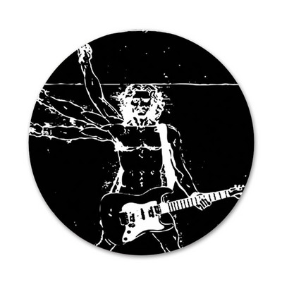 58mm SODA STEREO kapela Anime ikony špendlíky odznak dekorácia brošne kovové odznaky na oblečenie batoh dekorácia