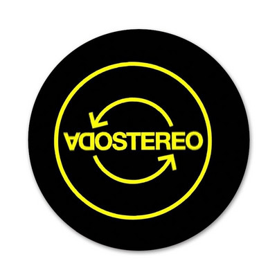 58mm SODA STEREO kapela Anime ikony špendlíky odznak dekorácia brošne kovové odznaky na oblečenie batoh dekorácia