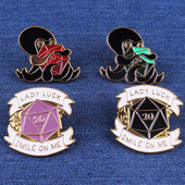 Značka Dungeon And Dragons Igla D20 DnD 20-strane kockice Broševi i pribadače Značke RPG igra Igra kockice Dekoracija torbe za odjeću