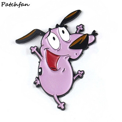 AD759 Patchfan Kawaii Dog Zinc Charm Cartoon Igle Para Košulja Kaput Broševi Odjeća Ruksak Dodaci Metalni nakit Značke