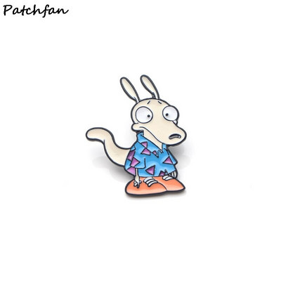 AD759 Patchfan Kawaii Dog Zinc Charm Cartoon Igle Para Košulja Kaput Broševi Odjeća Ruksak Dodaci Metalni nakit Značke