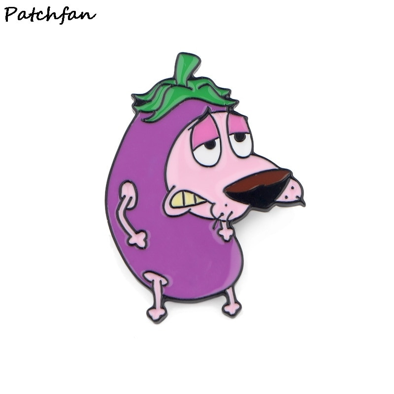 AD759 Patchfan Kawaii Dog Zinc Charm Cartoon Igle Para Košulja Kaput Broševi Odjeća Ruksak Dodaci Metalni nakit Značke