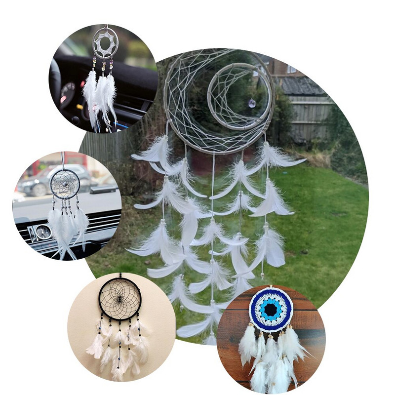 Természetes fehér tollak kézművesekhez Esküvő Lakásdekoráció Strucc liba tollak Álomfogók Kiegészítők nagykereskedés