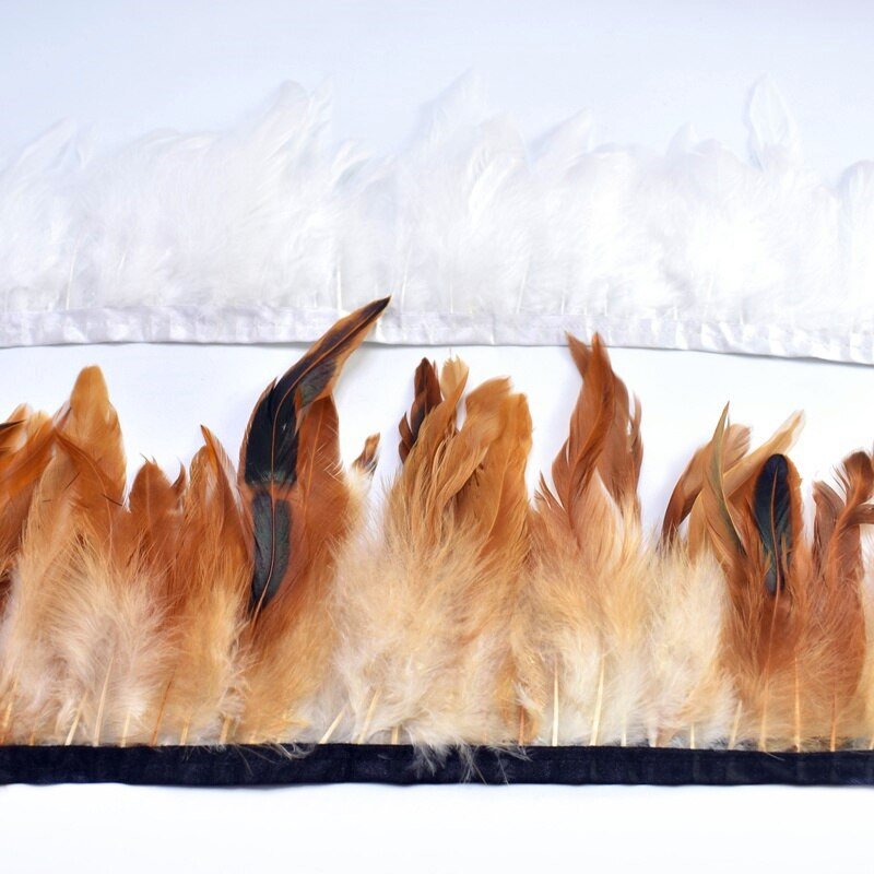 1-meetrine naturaalne Kukk Suled kaunistus narmad käsitöö plumadele 13-18cm must sulgedest lint DIY Rõivaste õmblemine Peokaunistused