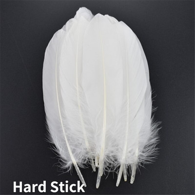 20 τμχ Φτερά λευκού φασιανού για χειροτεχνίες Φυσικό φτερό στρουθοκαμήλου Χήνα Τουρκία Plumes Dream Catcher Αξεσουάρ DIY διακόσμηση γάμου
