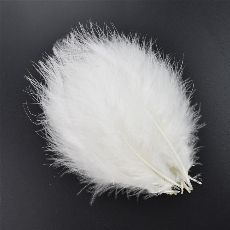 20 τμχ Φτερά λευκού φασιανού για χειροτεχνίες Φυσικό φτερό στρουθοκαμήλου Χήνα Τουρκία Plumes Dream Catcher Αξεσουάρ DIY διακόσμηση γάμου