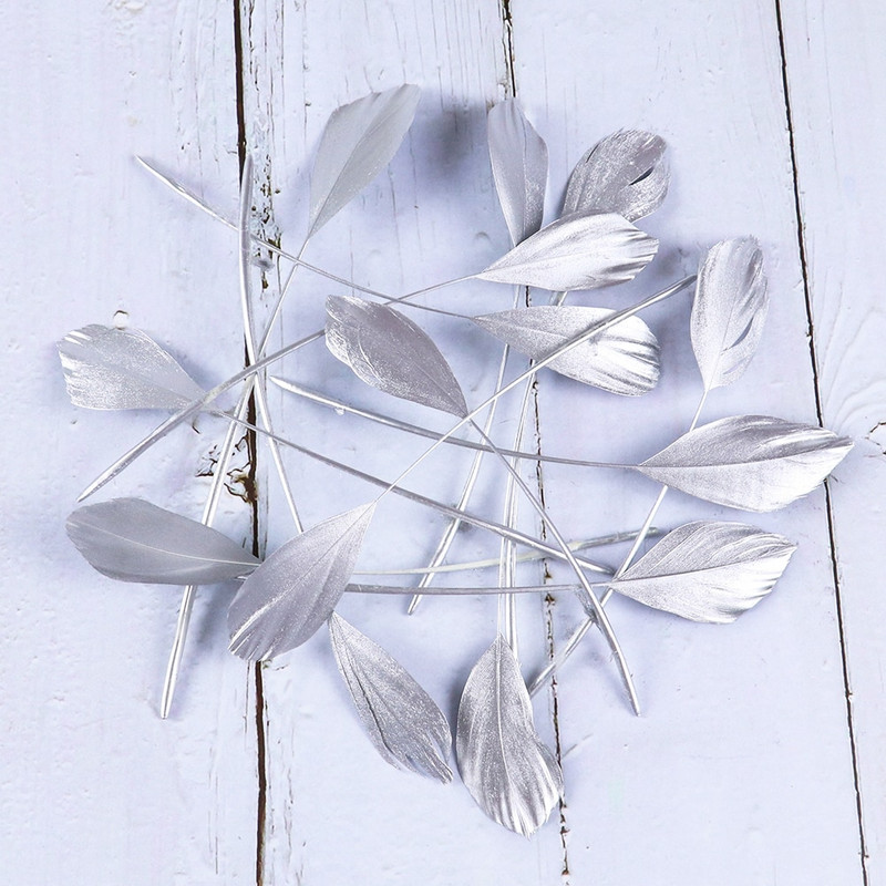 10 tk kuldset hanesulge Looduslikud hanesuled isetegemiseks ehteid käsitööna tarvikute valmistamiseks Kaunistussulg käsitööks Mass