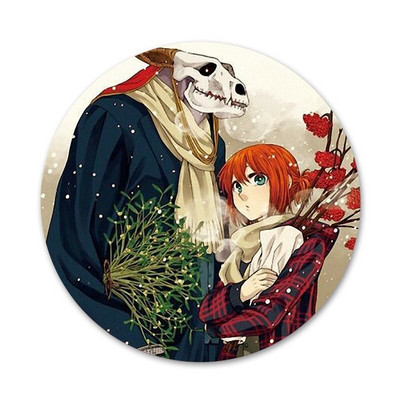 anime Senovės mago nuotakos ženklelis sagė smeigtukas Priedai drabužiams Kuprinės papuošimo dovana