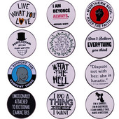 C3151 Quotations Series Igle za revere za ruksak Broševi za odjeću Emajlirane igle Značke na torbama Modni dodaci za nakit