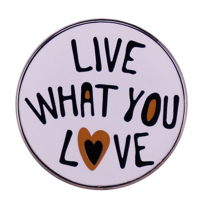 C3151 Quotations Series Igle za revere za ruksak Broševi za odjeću Emajlirane igle Značke na torbama Modni dodaci za nakit