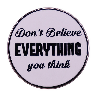 C3151 Quotations Series Igle za revere za ruksak Broševi za odjeću Emajlirane igle Značke na torbama Modni dodaci za nakit