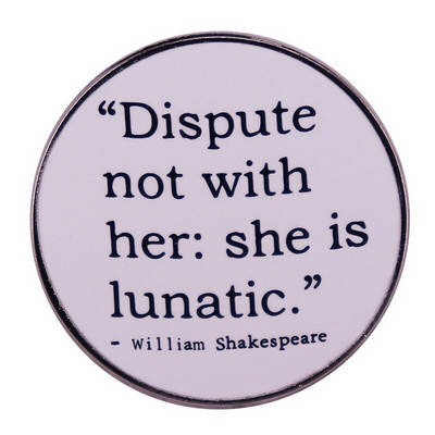 C3151 Quotations Series Igle za revere za ruksak Broševi za odjeću Emajlirane igle Značke na torbama Modni dodaci za nakit