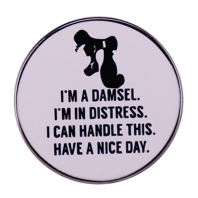 C3151 Quotations Series Igle za revere za ruksak Broševi za odjeću Emajlirane igle Značke na torbama Modni dodaci za nakit